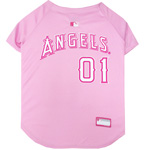 LAA-4019 - Los Angeles Angels - Pink Baseball Jersey